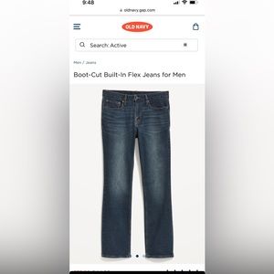 Men old navy jeans 28x30   $10
